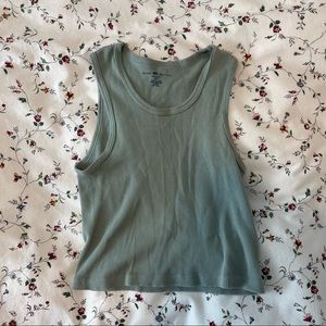 Brandy Melville Green Tank Top